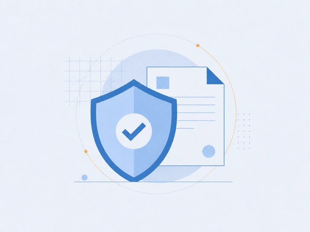 Flat illustration of a shield with a checkmark, illustrating Life in the UK test exemptions