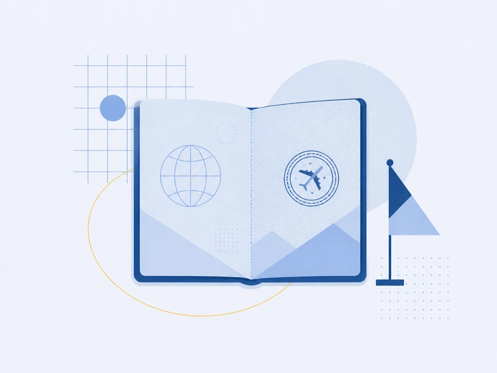Passport illustration for comparing the Life in the UK Test for ILR and citizenship